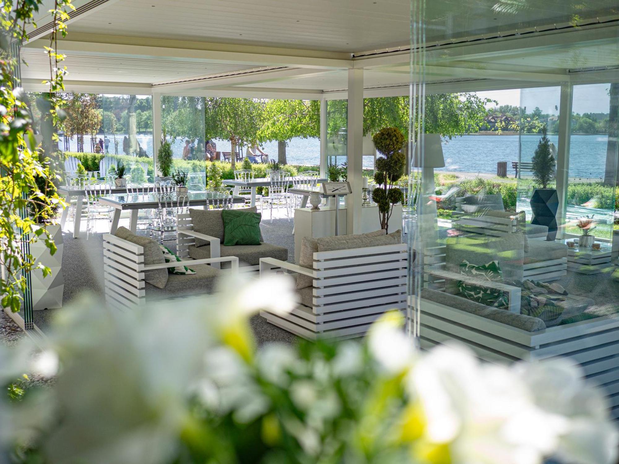 Willa Port Ostróda Εξωτερικό φωτογραφία Restaurant